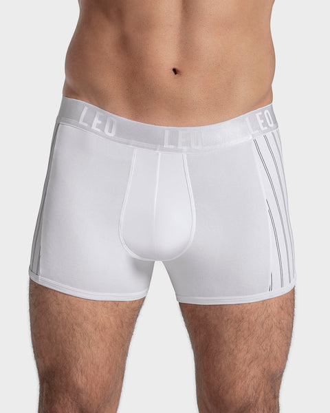 Leo flex-fit boxer brief#color_000-white