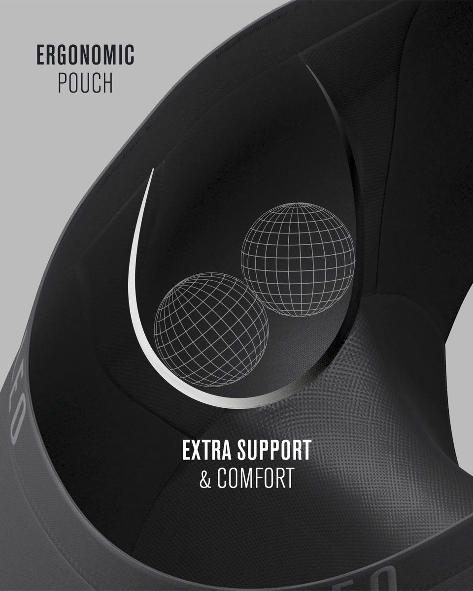 High-Tech Mesh Boxer Brief with Ergonomic Pouch | Leo Men Underwear