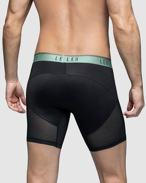 High-Tech Mesh Boxer Brief with Ergonomic Pouch