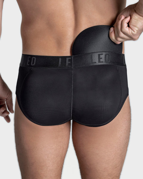 Men's Instant Butt Lift Padded Brief Leo Men Underwear