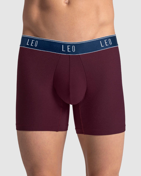 Ultra-Light Boxer Brief with Ergonomic Pouch#color_a97-wine