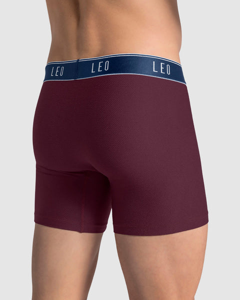 Ultra-Light Boxer Brief with Ergonomic Pouch#color_a97-wine