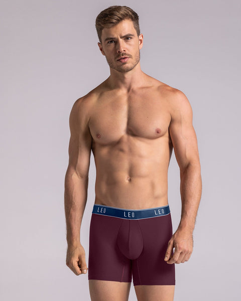 Ultra-Light Boxer Brief with Ergonomic Pouch#color_a97-wine