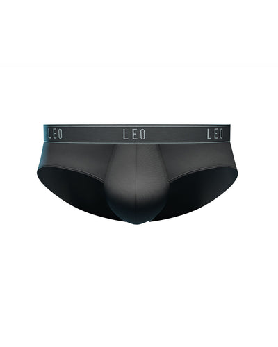 Leo Breathable Fast Drying Mens Underwear - FitTech Ultra-Light Briefs  Black and White at  Men's Clothing store