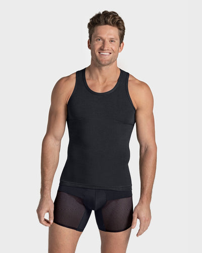 LEO Workout Vest Shapewear for Men - Compression Posture Corrector Body  Shaper - Buy Online - 61591528