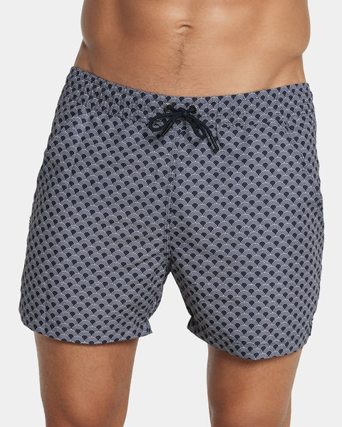 5" Eco-Friendly Men's Swim Trunk with Soft Inner Mesh Lining#color_057-blue-scale-print