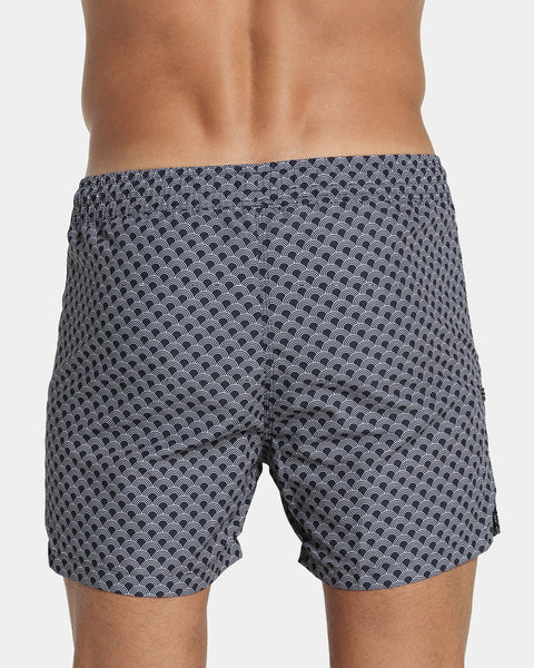 5" Eco-Friendly Men's Swim Trunk with Soft Inner Mesh Lining#color_057-blue-scale-print
