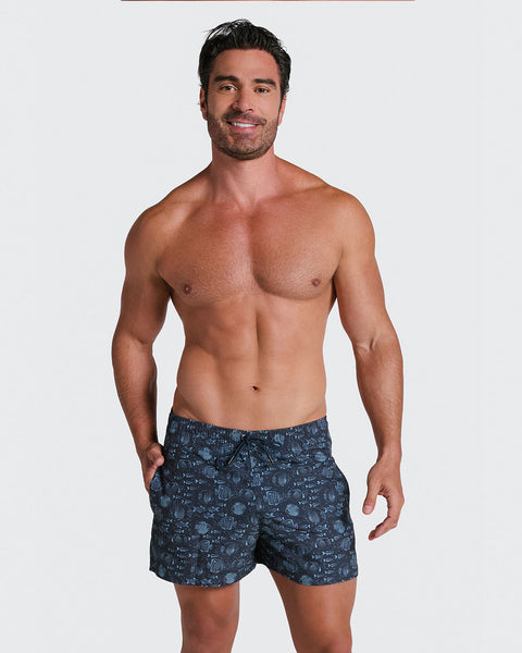 3" Eco Friendly Swim Shorts#color_059-fish-print